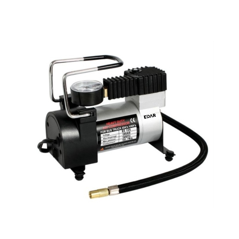 Compresor auto EDAR, 12-15 min, 140 PSI, 12V