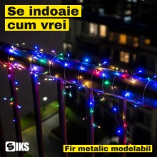 Instalatie De Craciun SIKS Fairy Lights Pentru Interior / Exterior Sau Brad, 600 Led-uri Culoare Multicolor, Lungime 30 Metri... Instalatie De Craciun SIKS Fairy Lights Pentru Interior / Exterior Sau Brad, 600 Led-uri Culoare Multicolor, Lungime 30 Metri...