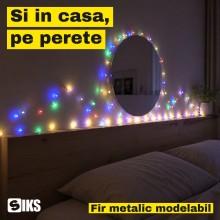 Instalatie De Craciun SIKS Fairy Light Pentru Interior / Exterior Sau Brad, 1000 Led-uri Culoare Multicolor, Lungime 50 Metri... Instalatie De Craciun SIKS Fairy Light Pentru Interior / Exterior Sau Brad, 1000 Led-uri Culoare Multicolor, Lungime 50 Metri...