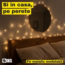 Instalatie De Craciun SIKS Fairy Light Pentru Interior / Exterior Sau Brad, 1000 Led-uri Culoare Alb Cald, Lungime 50 Metri, ... Instalatie De Craciun SIKS Fairy Light Pentru Interior / Exterior Sau Brad, 1000 Led-uri Culoare Alb Cald, Lungime 50 Metri, ...