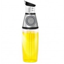Dispenser inteligent EDAR® pentru ulei/otet, recipient 500 ml din sticla, cu buton