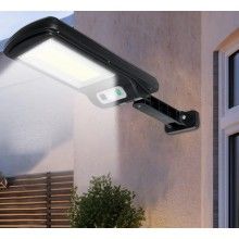 Lampa solara EDAR® cu inductie, 6 leduri, 1.5W, telecomanda, negru Lampa solara EDAR® cu inductie, 6 leduri, 1.5W, telecomanda, negru