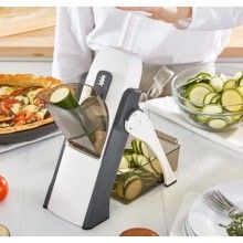 Feliator multifunctional EDAR® manual, 8 setari de grosime, alb/gri