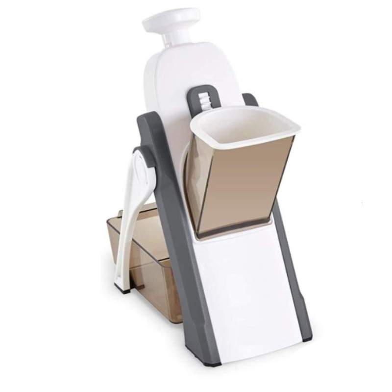 Feliator multifunctional EDAR® manual, 8 setari de grosime, alb/gri