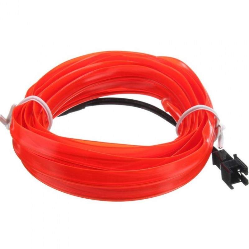 Fir lumina ambientala SIKS® pentru masina, lumina rece, rosu