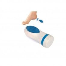 Aparat calcaie SIKS® ingrijire si curatare, indepartarea pielii, alb/albastru Aparat calcaie SIKS® ingrijire si curatare, indepartarea pielii, alb/albastru
