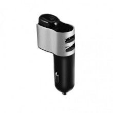 Incarcator auto SIKS®, 2 USB 2.1A + casca Bluetooth, autonomie 2-3 h Incarcator auto SIKS®, 2 USB 2.1A + casca Bluetooth, autonomie 2-3 h