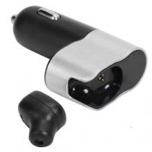 Incarcator auto SIKS®, 2 USB 2.1A + casca Bluetooth, autonomie 2-3 h Incarcator auto SIKS®, 2 USB 2.1A + casca Bluetooth, autonomie 2-3 h