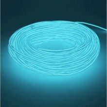 Fir SIKS® cu lumina ambientala auto, flexibil, pentru interior, albastru