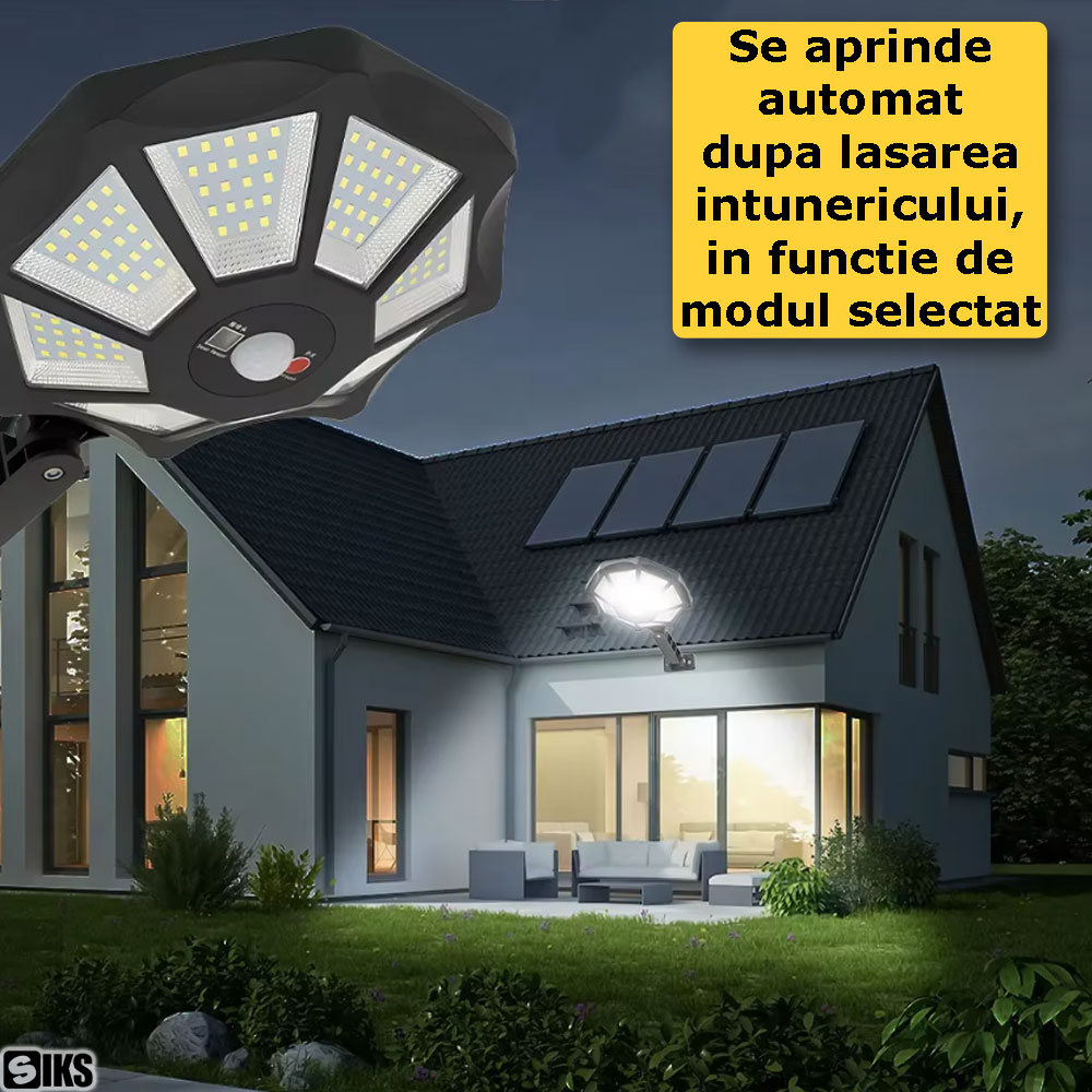 Senzorul de lumina al lampii solare SIKS