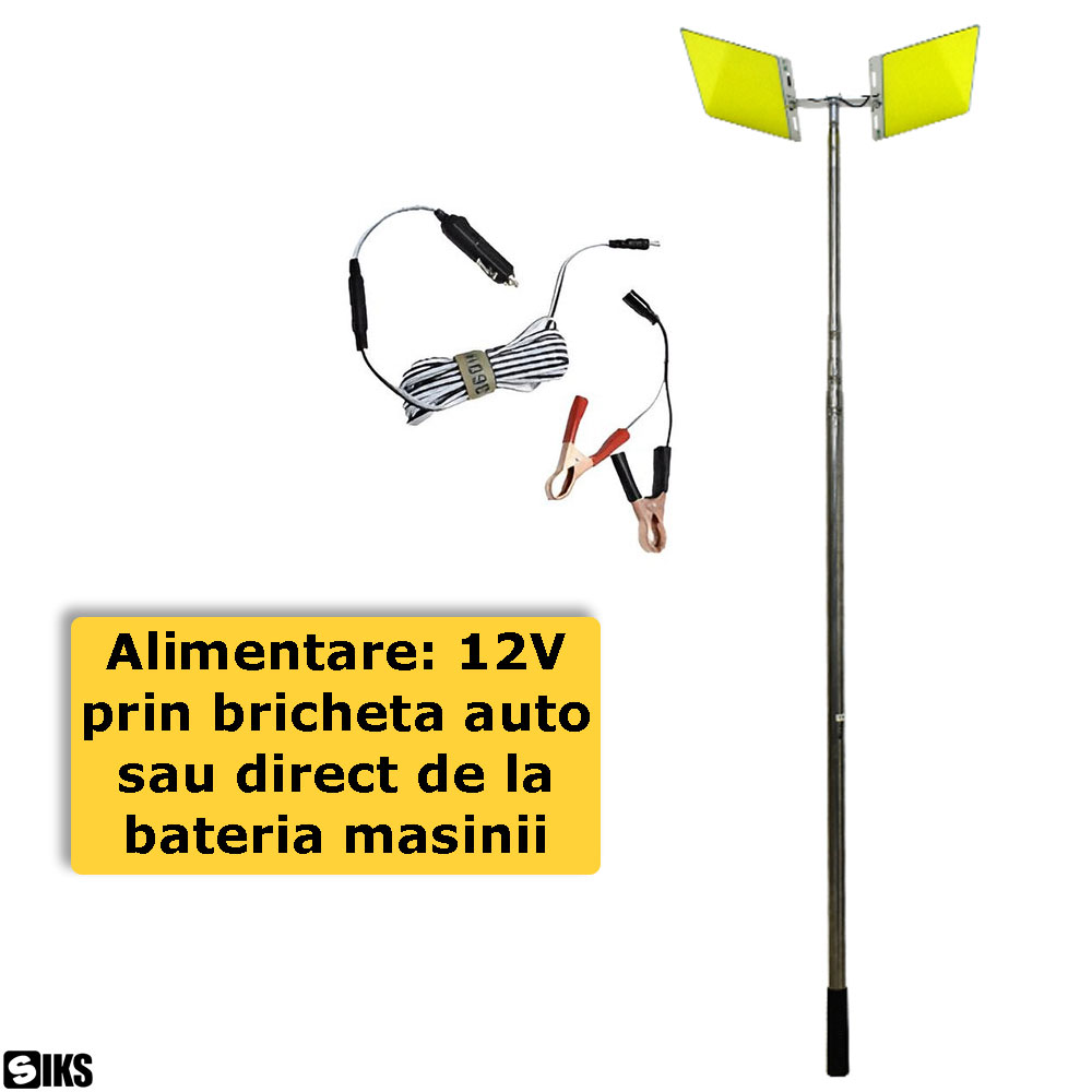 Alimentarea auto a proiectorului led SIKS