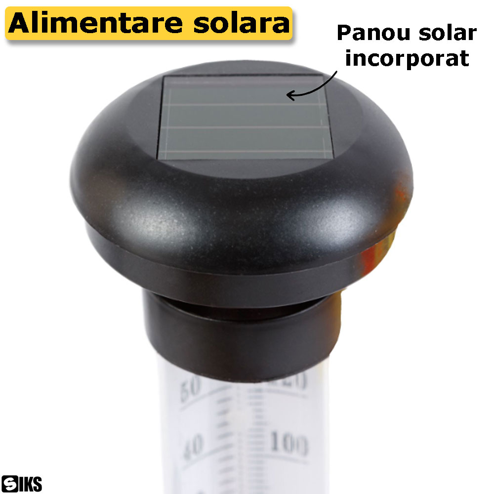 Alimentarea solara a termometrului pentru gradina SIKS