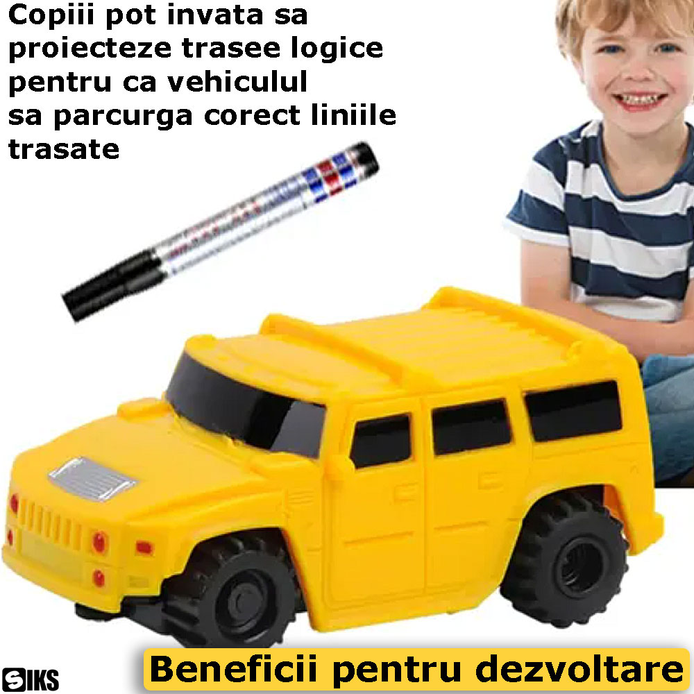 Beneficiile jocului cu masinuta magica de teren SIKS