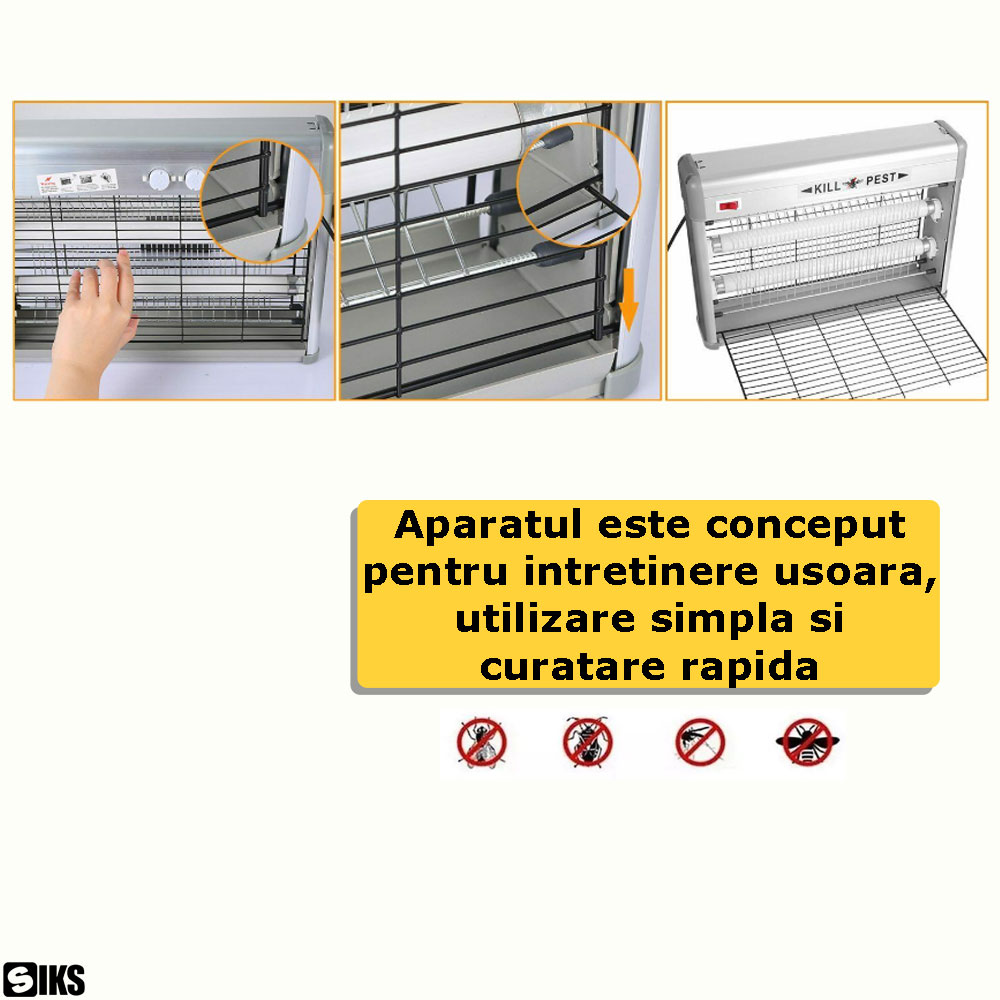 Beneficiul utilizarii lampi UV impotriva insectelor
