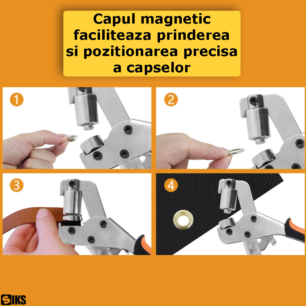 Capul magnetic al clestelui pentru capse SIKS