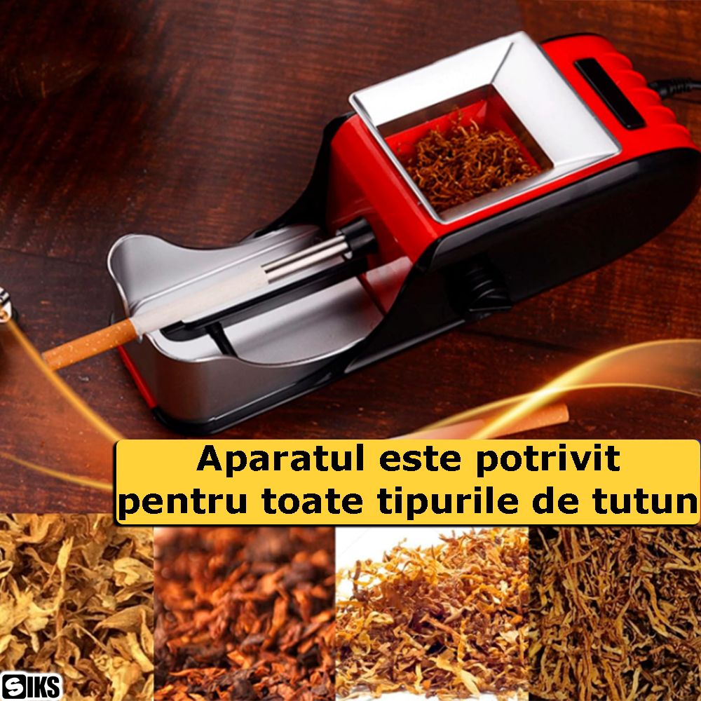 Compatibilitatea cu tipurile de tutun a aparatului de facut tigari SIKS