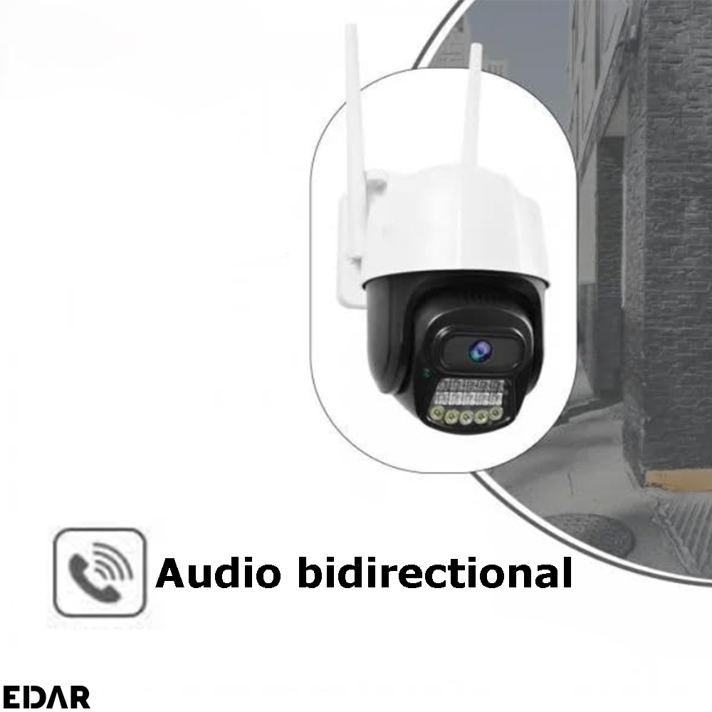 Comunicarea bidirectionala disponibila pentru camere de supraveghere EDAR