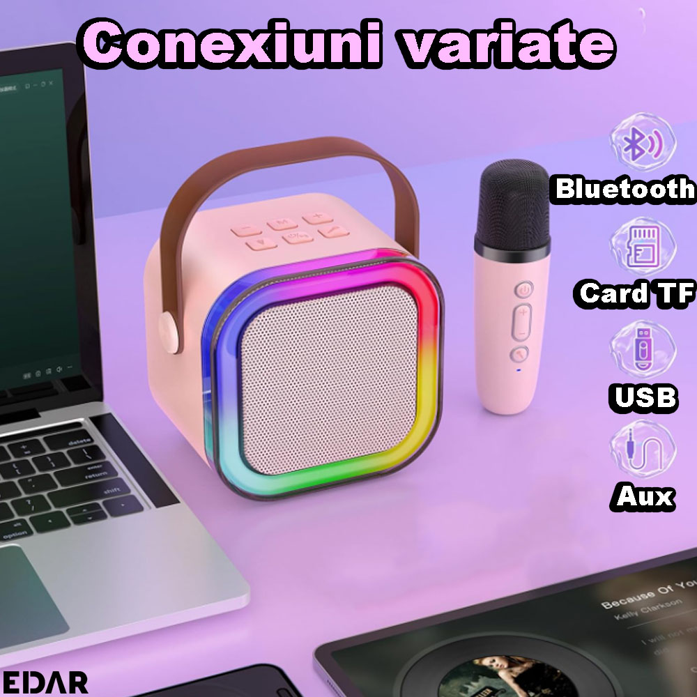 Conexiunile disponibile pentru boxa bluetooth EDAR