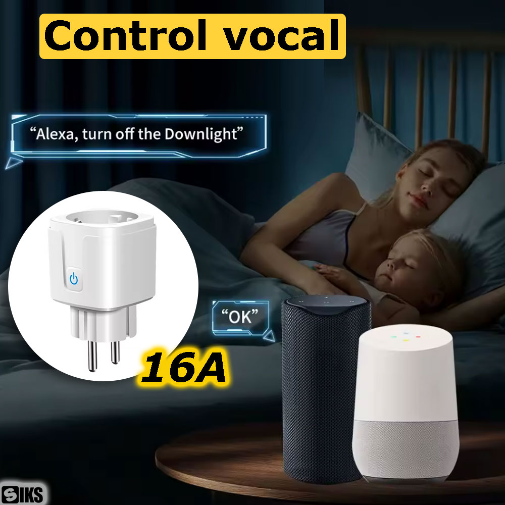 Controlul vocal al prizei inteligente