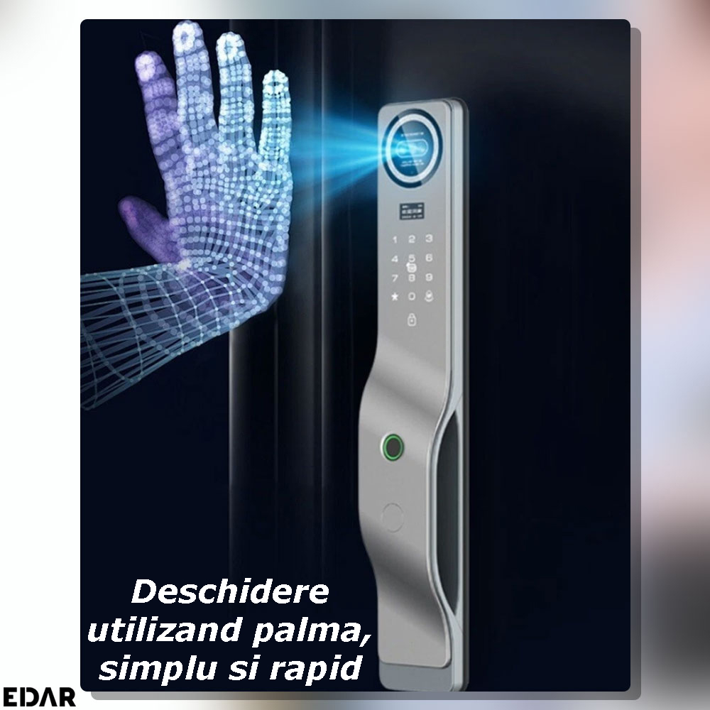 Deblocarea yalei inteligente EDAR prin palma