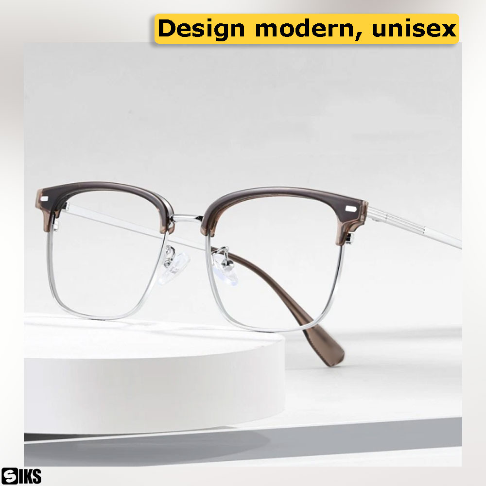 Designul modern al ochelarilor de protectie cu rama maro