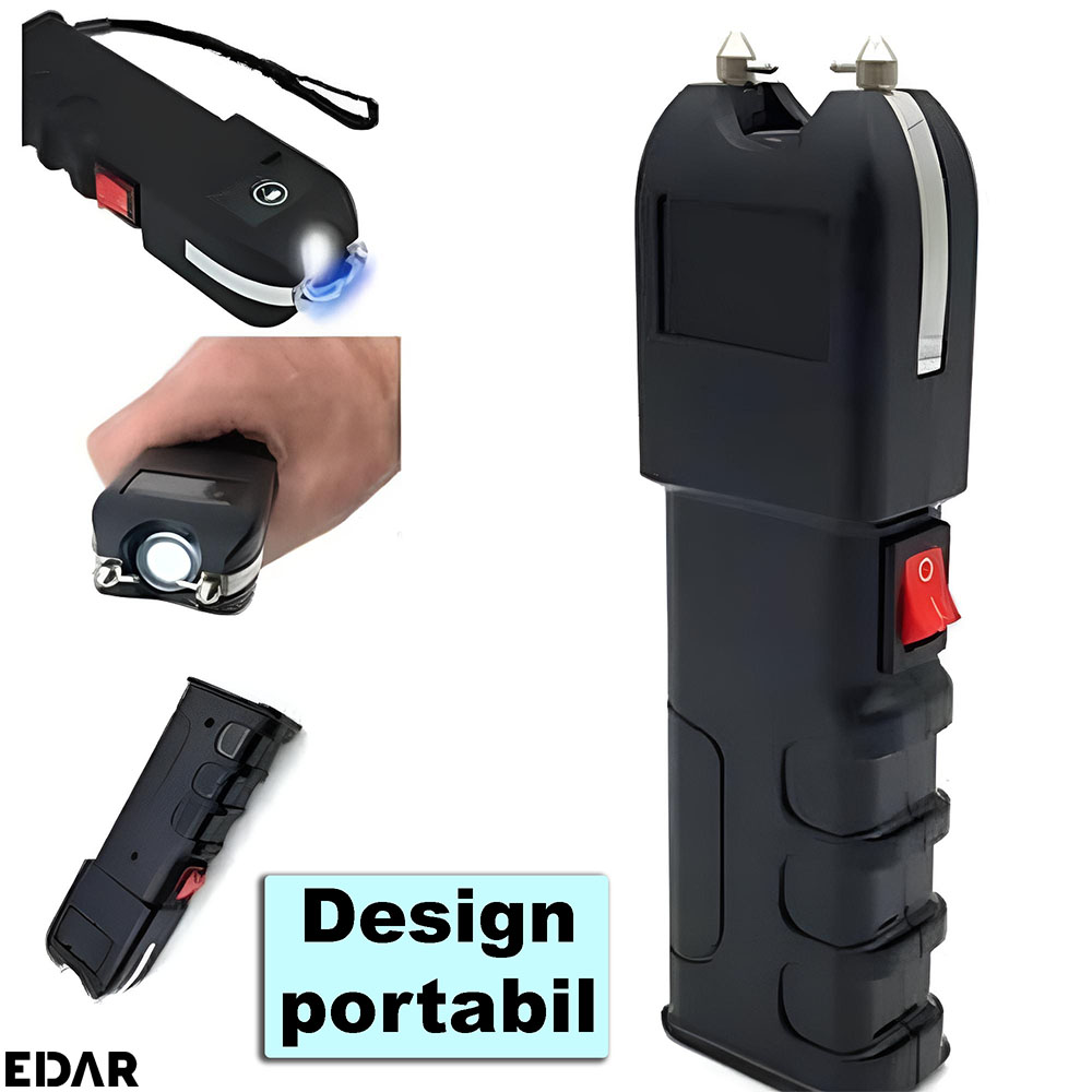 Designul portabil al dispozitivului cu electrosoc
