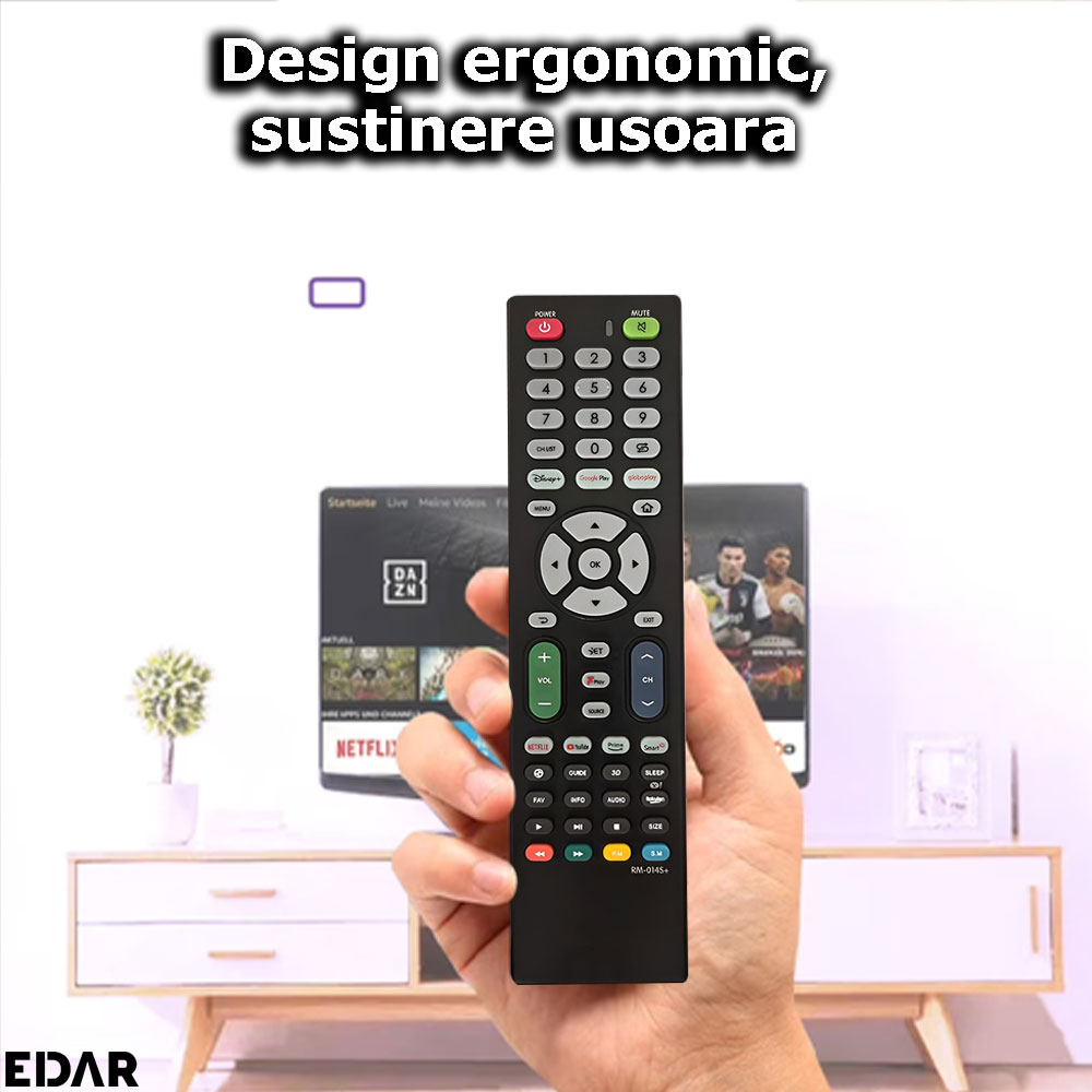 Designul telecomenzii universale EDAR