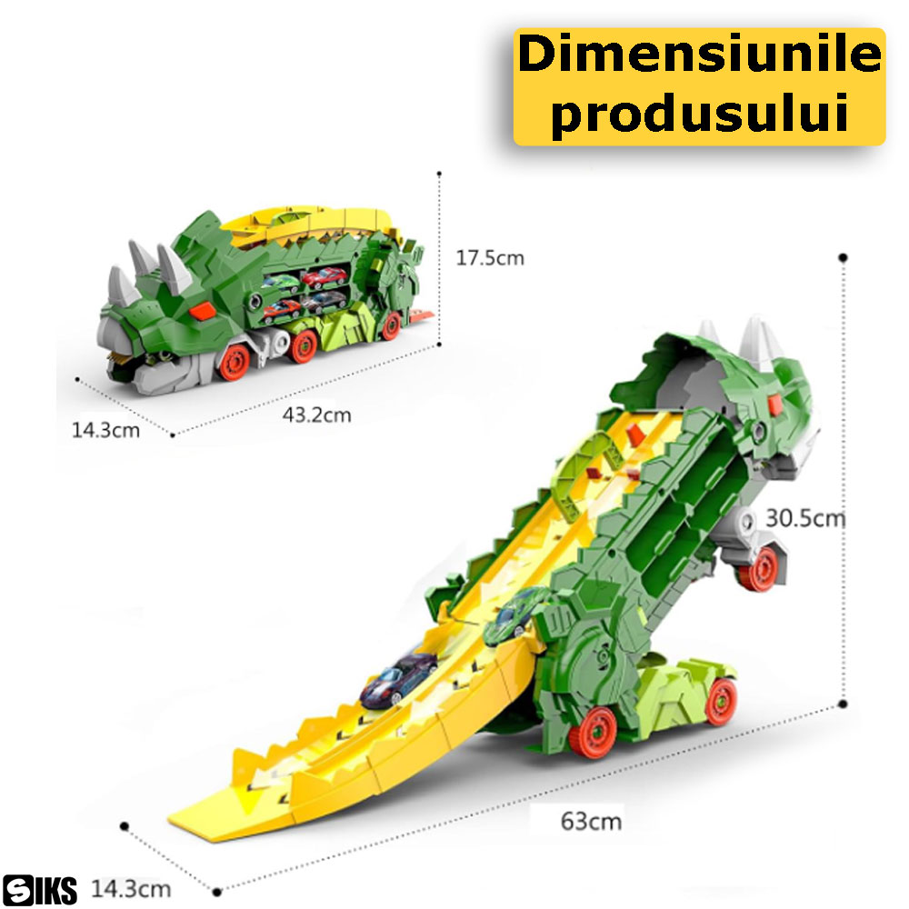 Dimensiunile camionului tip dinozaur SIKS