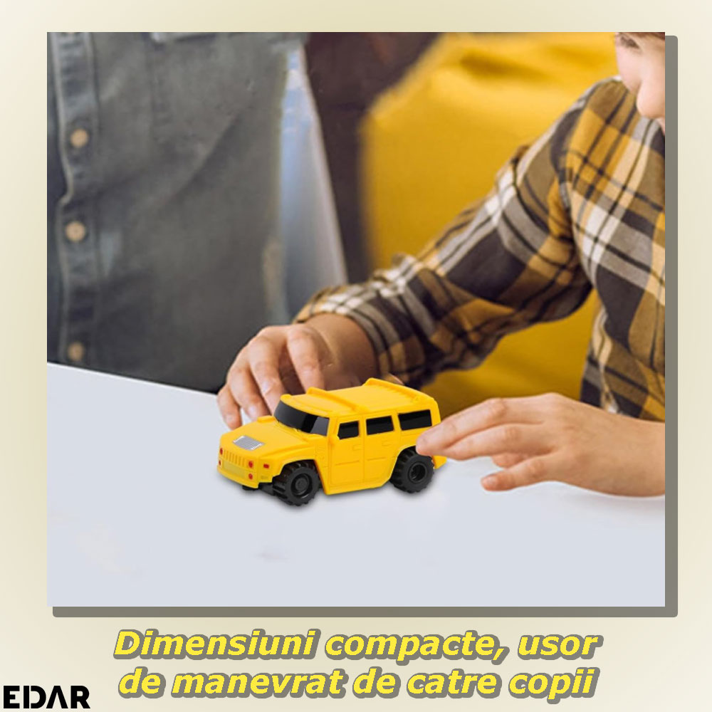 Dimensiunile reduse ale masinutei interactive EDAR