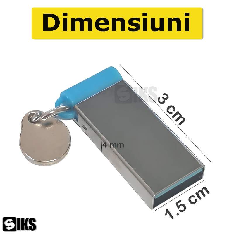 Dimensiunile stickului de memorie SIKS