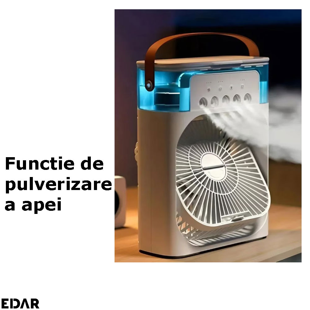 Functia de pulverizare a ventilatorului portabil EDAR
