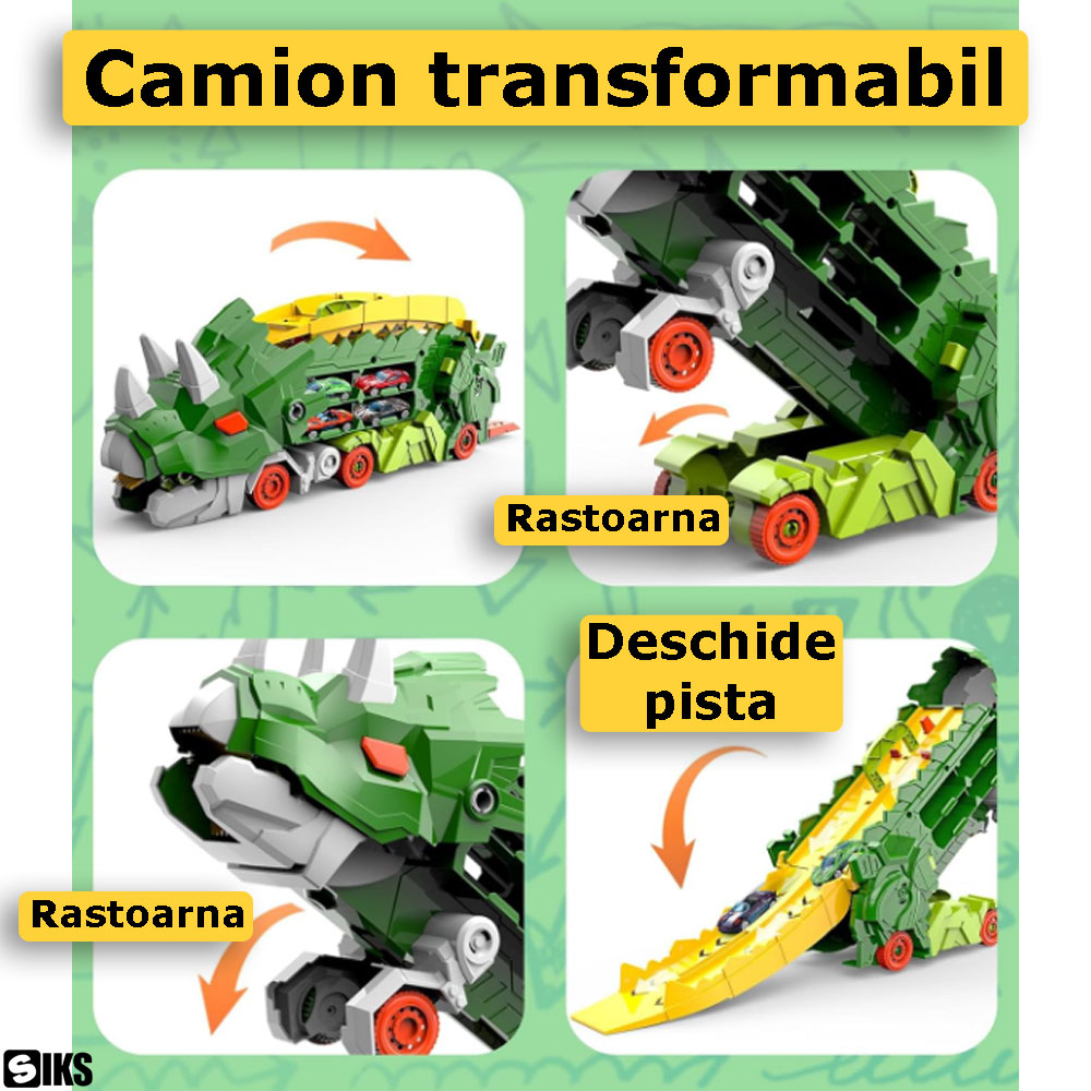 Functia de transformare a camionului de jucarie SIKS