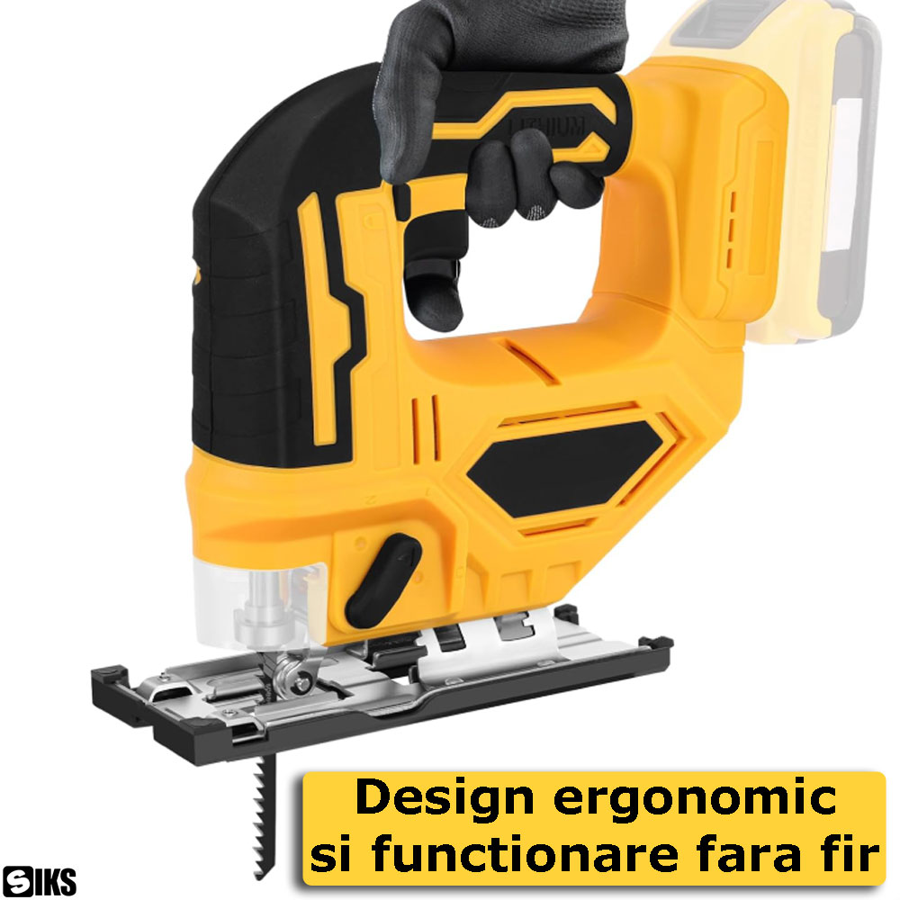 Functionarea fara fir a fierastraului pendular SIKS