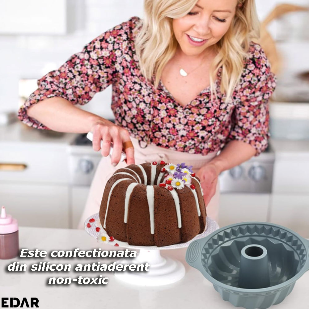 Materialul din care este confectionata forma pentru prajituri EDAR