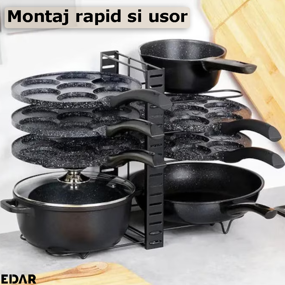 Montajul rapid al organizatorului pentru vase