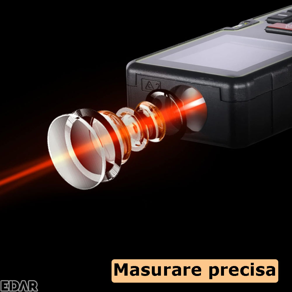 Precizia masuratorilor cu telemetrul laser