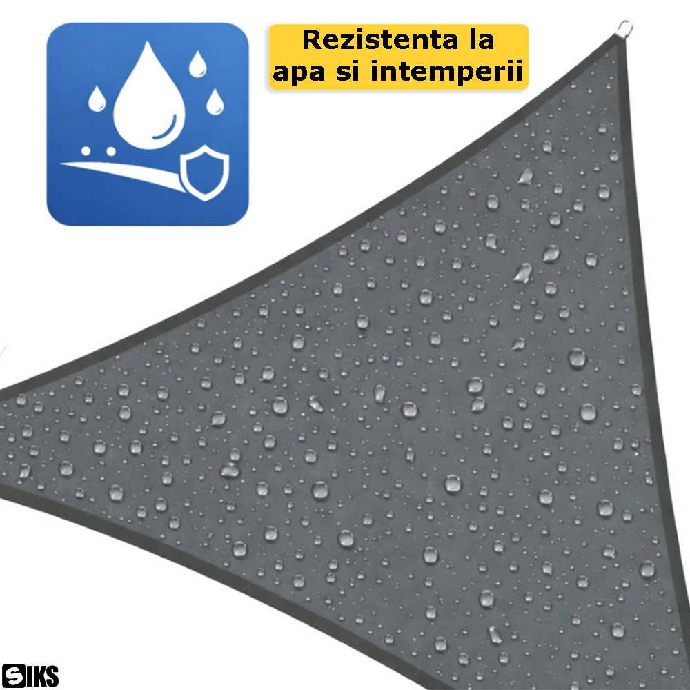 Rezistenta la apa si conditii meteo instabile a copertinei de umbrire pentru exterior