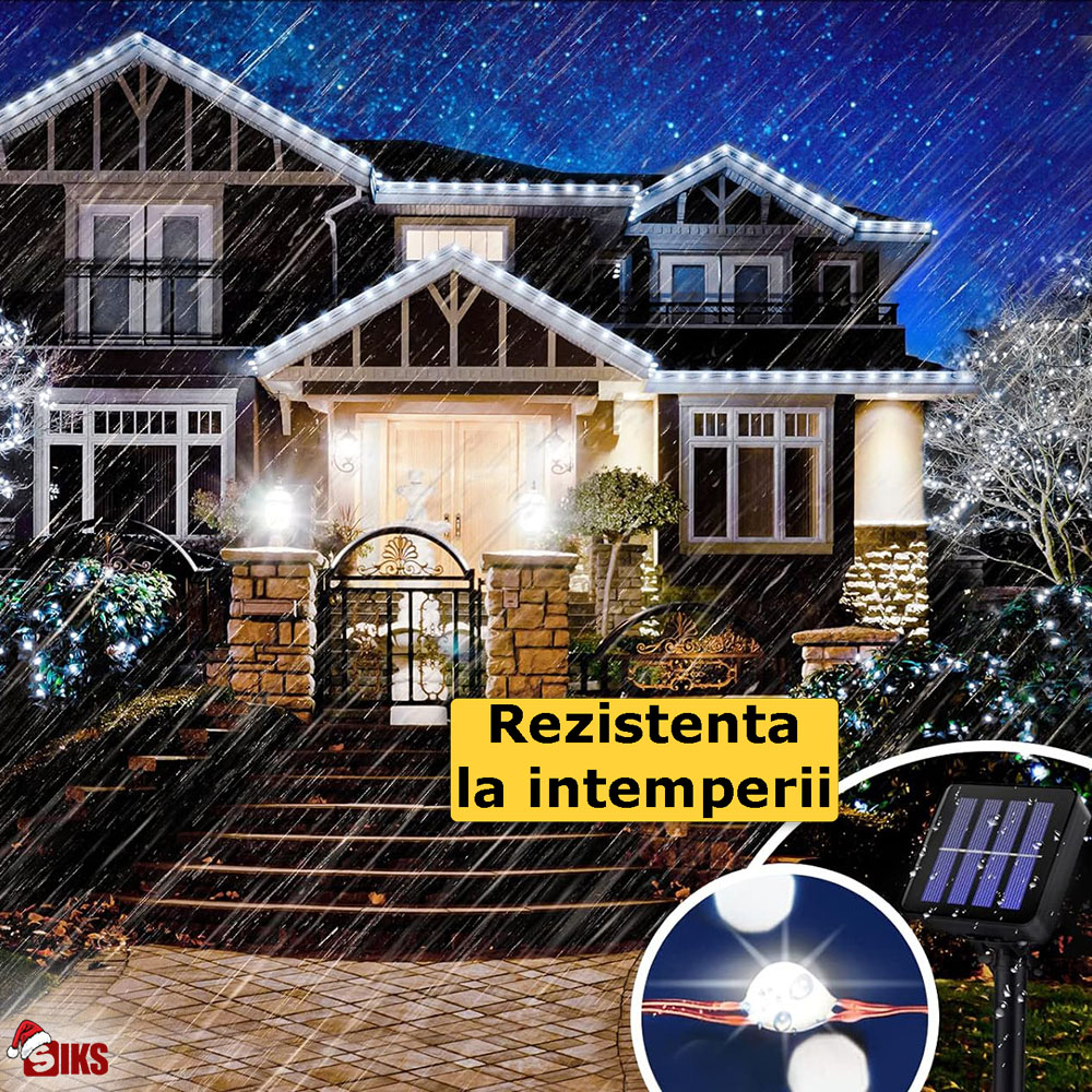 Rezistenta la intemperii a ghirlandei luminoase SIKS cu fir tip cupru