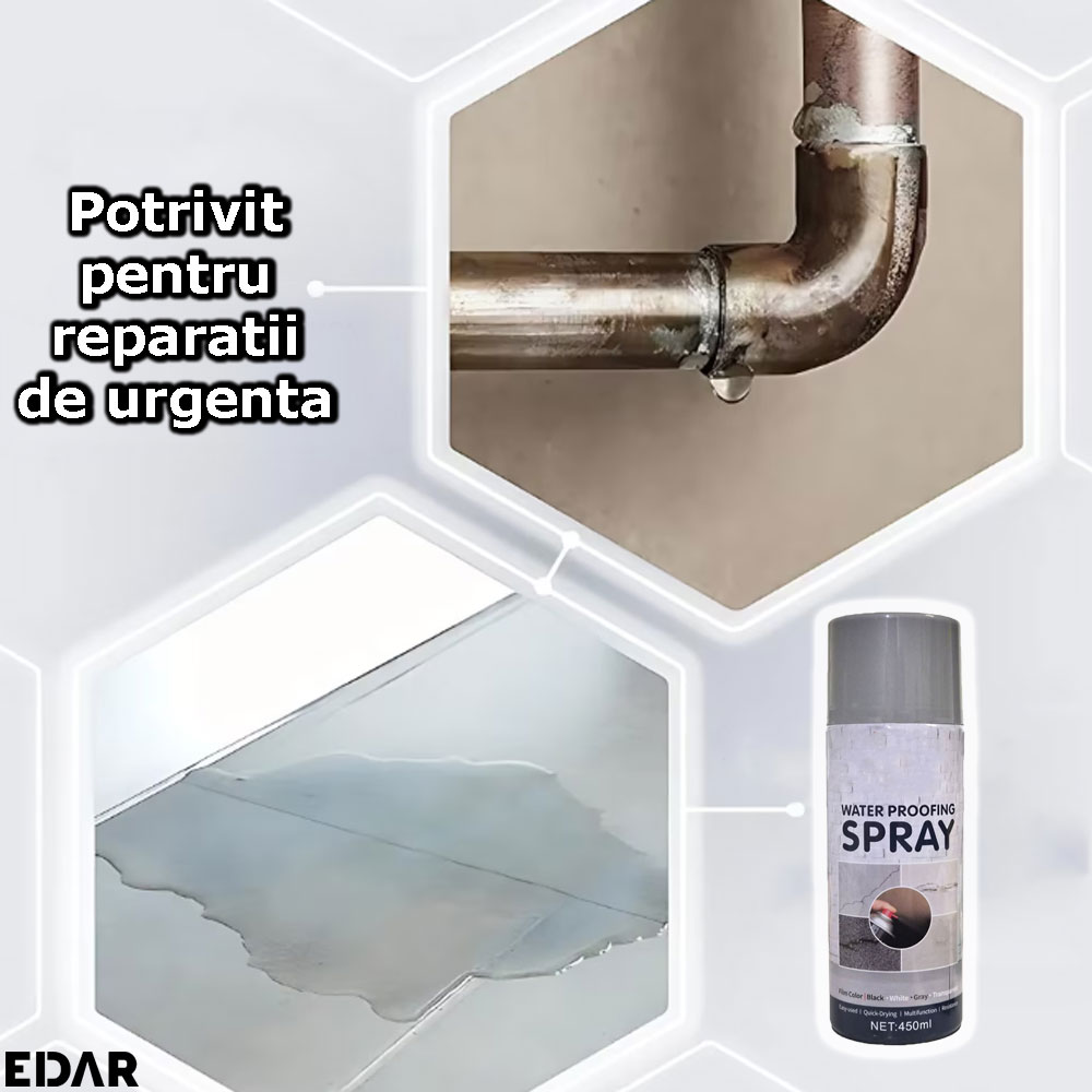 Utilizarea in situatii de urgenta a spray-ului de etansare EDAR