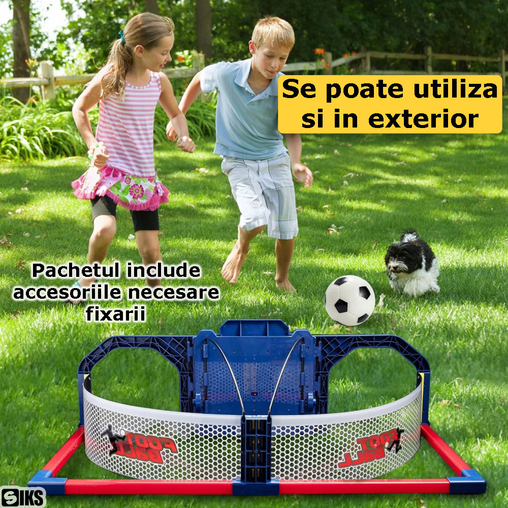 Utilizarea portii de fotbal SIKS in exterior
