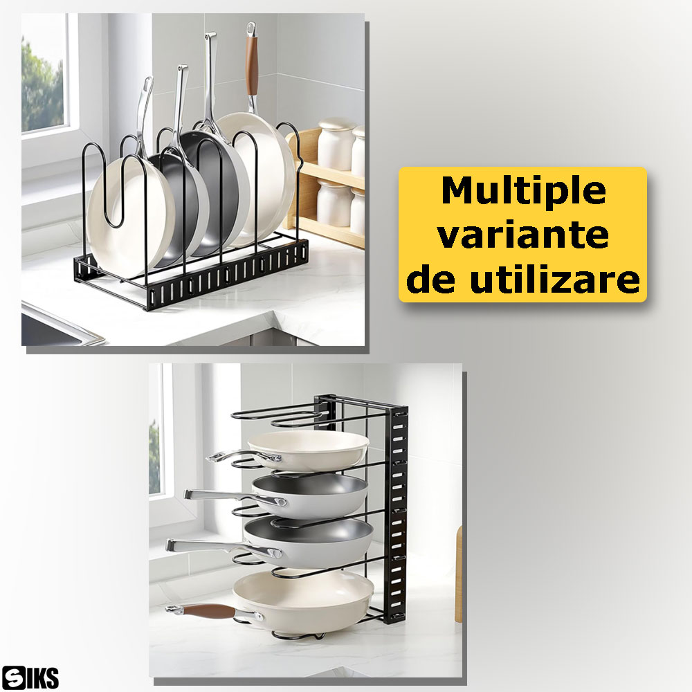 Utilizarea suportului pentru vase SIKS