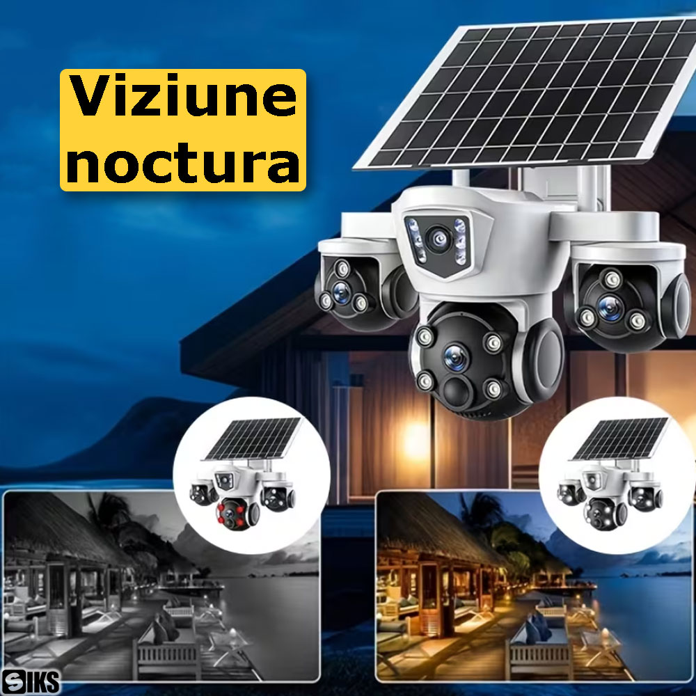Viziunea noctura a camerei de supraveghere SIKS