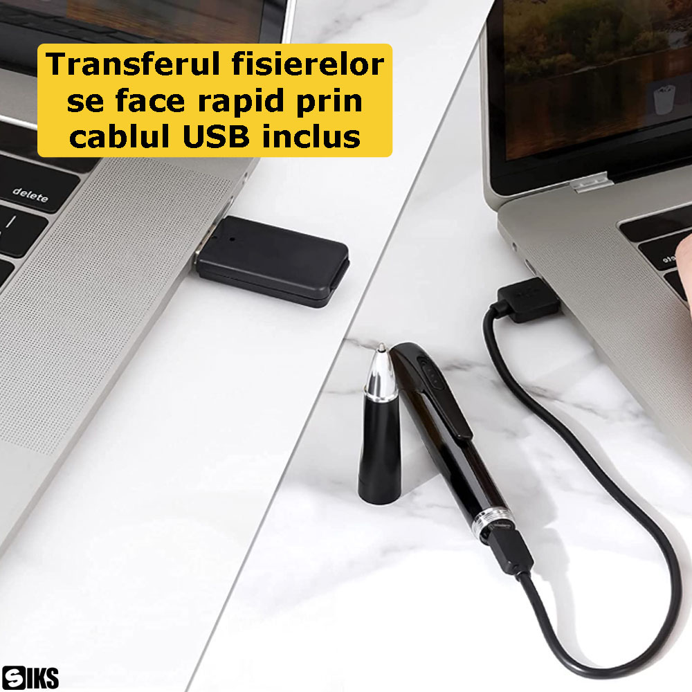 conectarea prin usb a pixului spion siks