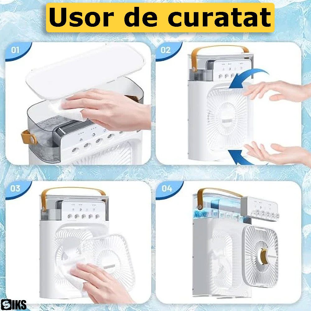 modul de curatare a ventilatorului portabil 3 in 1 SIKS