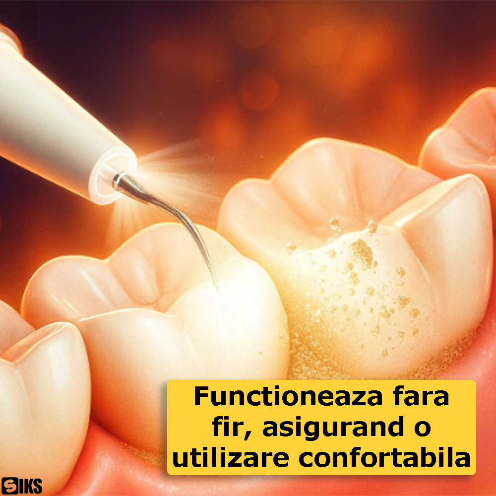 functionarea fara fir a dispozitivului pentru detartraj siks