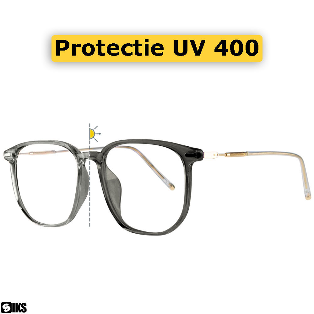 Protectia UV asigurata de ochelarii SIKS, negru