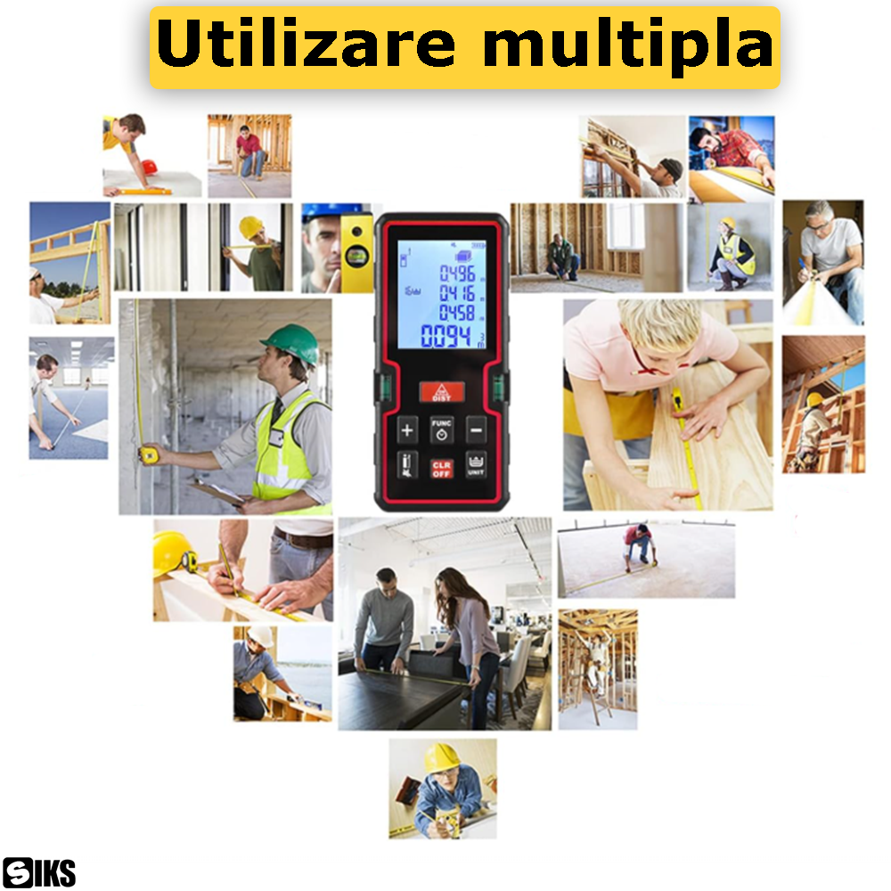domeniile de utilizare pentru telemetrul digital SIKS