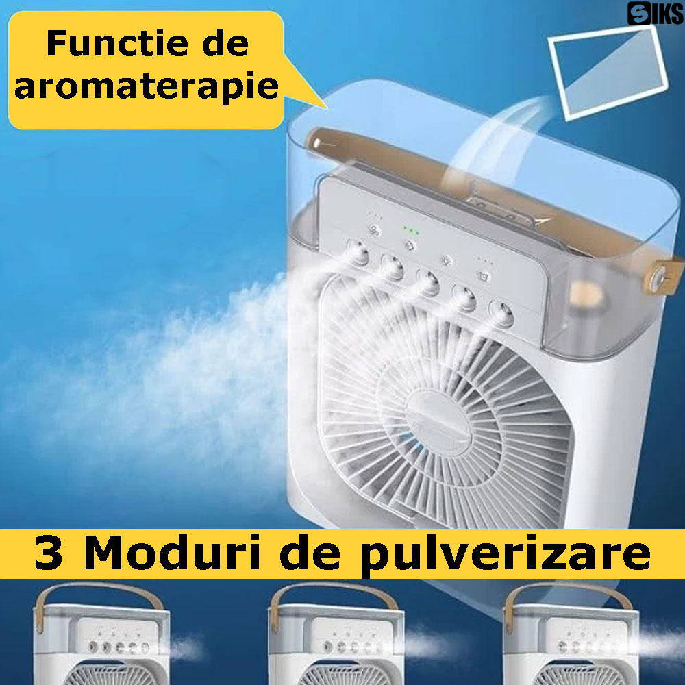 functia de aromaterapie a ventilatorului portabil SIKS