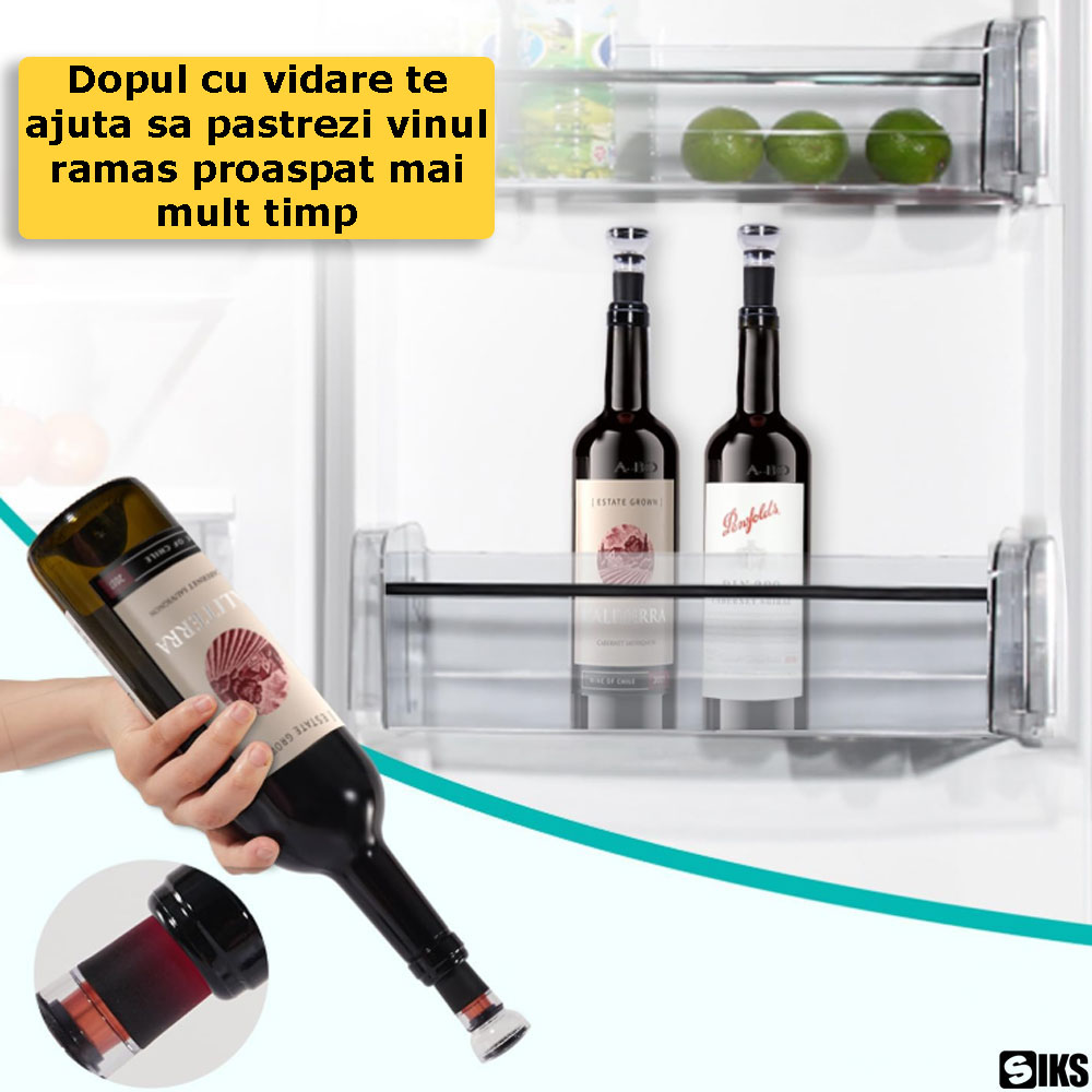 dopul de aerare inclus in setul tirbusonului electric