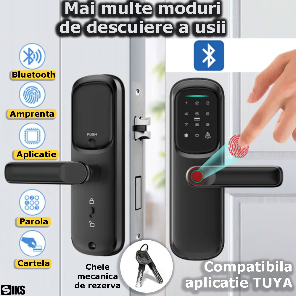 Metodele de acces permise de catre yala pentru usa inteligenta SIKS